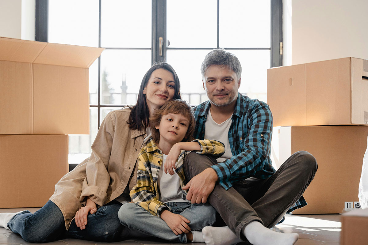 Homeowners selling their home